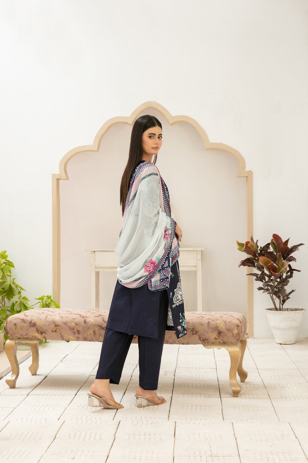 SOMA 3pcs Stitched Emb Cotton [D-3553]
