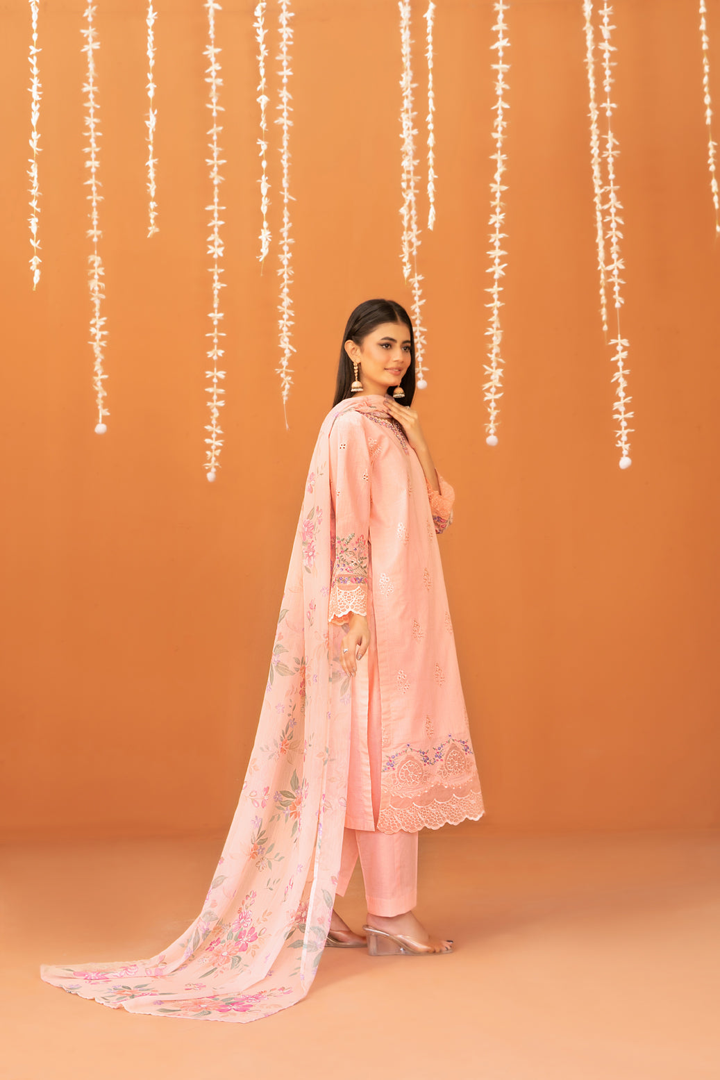 Chaashni 3pcs Stitched Emb Lawn [D-3139]