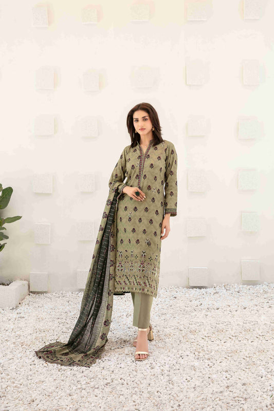 Ayna 3Pcs Unstitched Printed Lawn [D-3539]