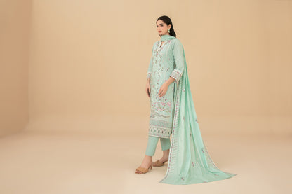 ESENSE 3pcs Un-Stitched Emb Viscose [D-4463]