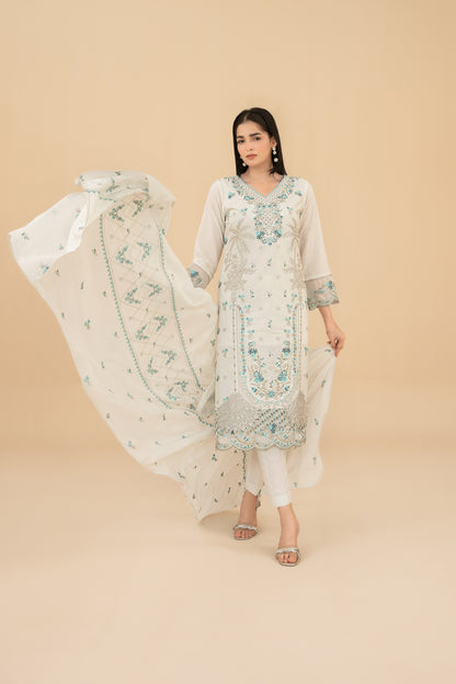 ESENSE 3pcs Un-Stitched Emb Viscose [D-4467]