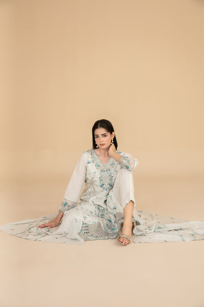 ESENSE 3pcs Un-Stitched Emb Viscose [D-4467]