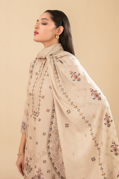 ESENSE 3pcs Un-Stitched Emb Viscose [D-4464]