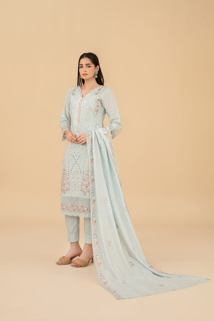 ESENSE 3pcs Un-Stitched Emb Viscose [D-4470]