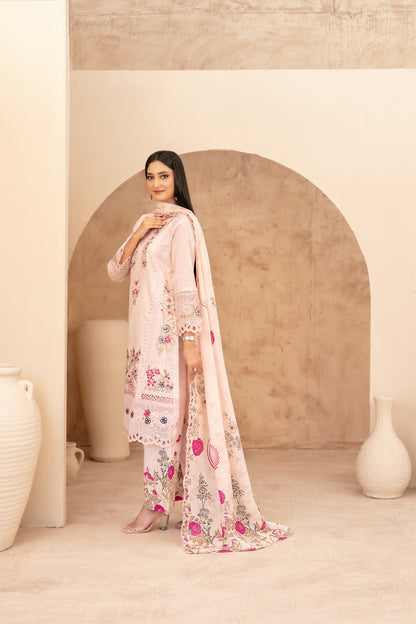Mahabbah Vol-2 Stitched Emb Lawn [D-3799]