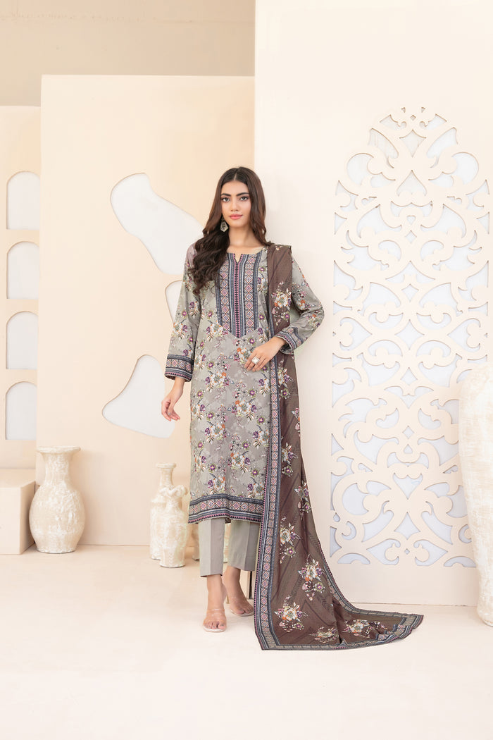 Rahab (S) 3pcs Stitched Printed Staple [D-4399]