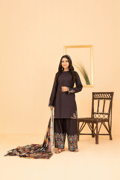 Neza Stitched Emb Cotton Jacquard [D-1632]