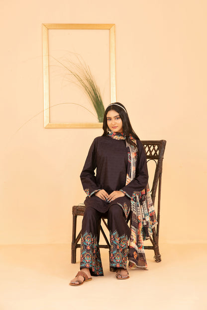 Neza Stitched Emb Cotton Jacquard [D-1632]