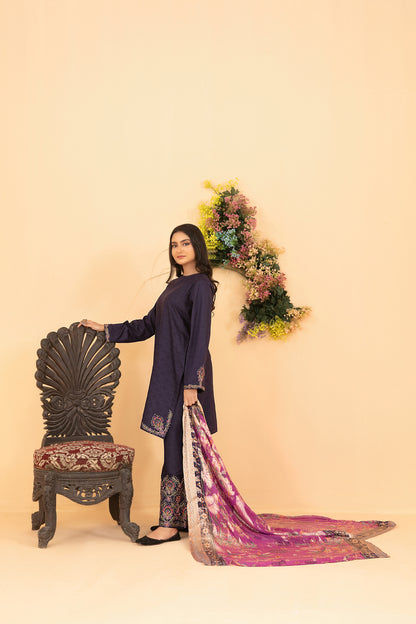Neza Stitched Emb Cotton Jacquard [D-1631]