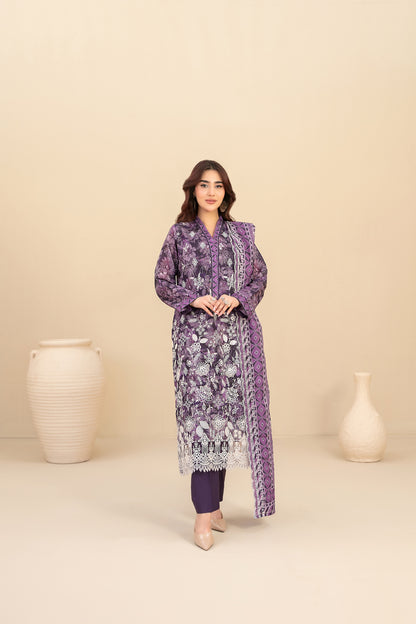 Masira 3pcs Un-Stitched Emb Printed Lawn [D-3609]