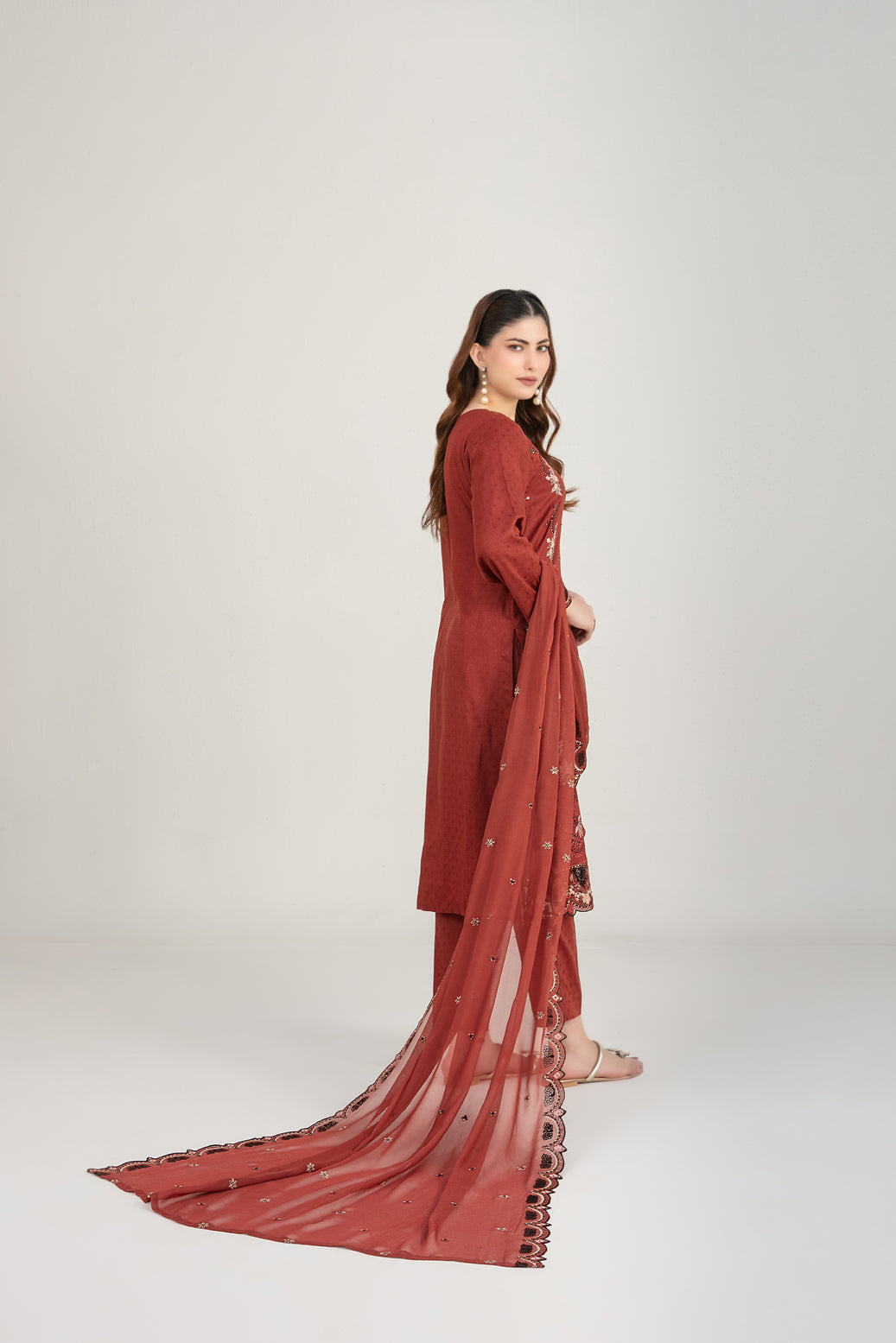 IRYSSA V2 3pcs Un-Stitched Emb Staple [D-5526]