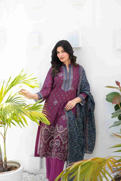 Ayna 3Pcs Unstitched Printed Lawn [D-3941]