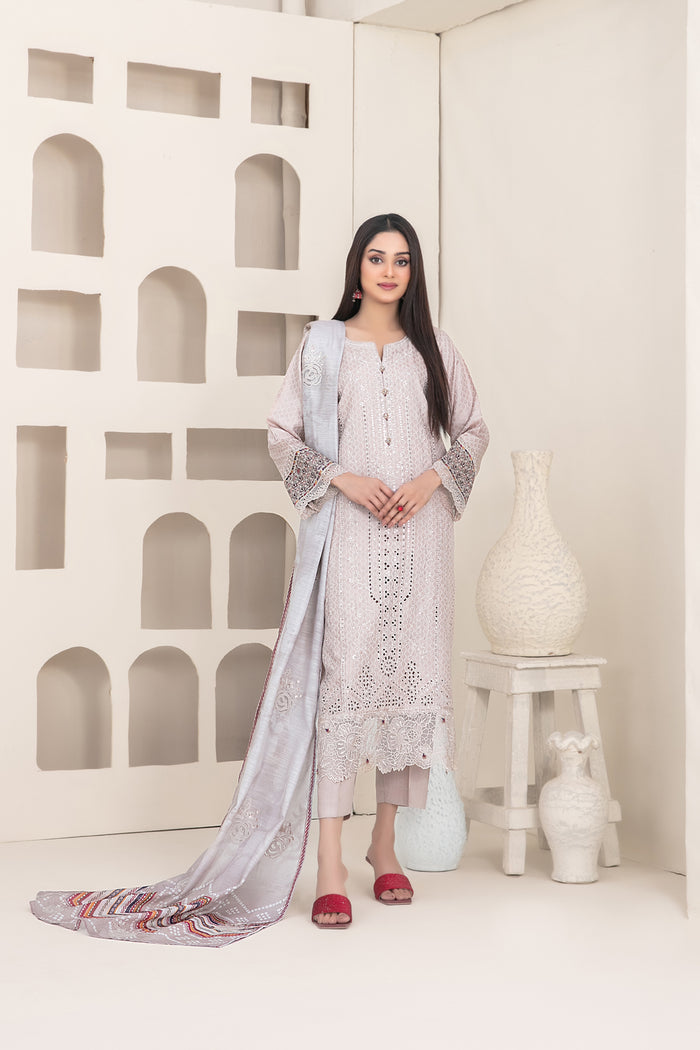 Inbiha 3Pcs Stitched Fancy Emb Viscose Jacquard D-5477