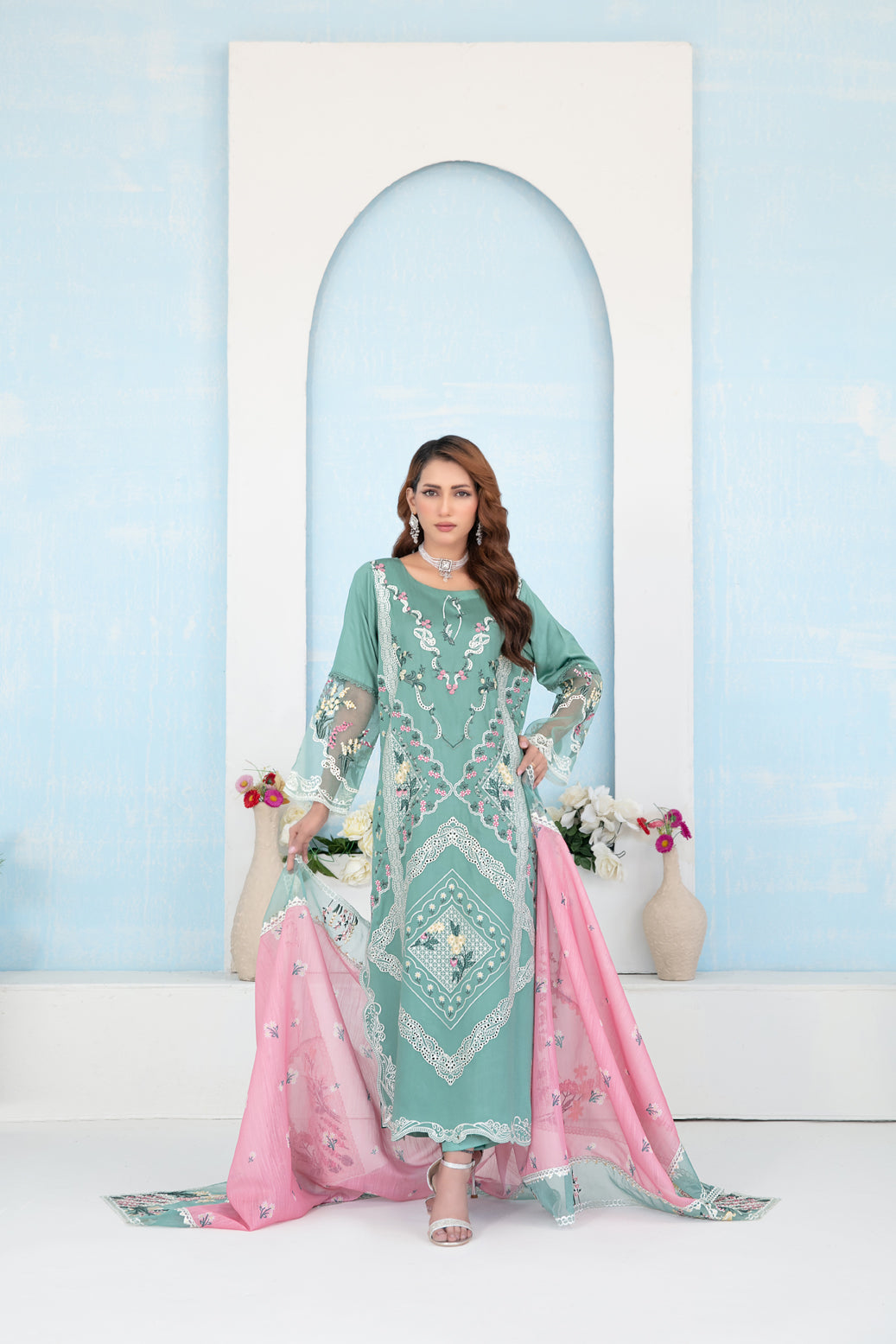 Mahaba Formal Wear 2023 by Tawakkal Fabrics - D-7660
