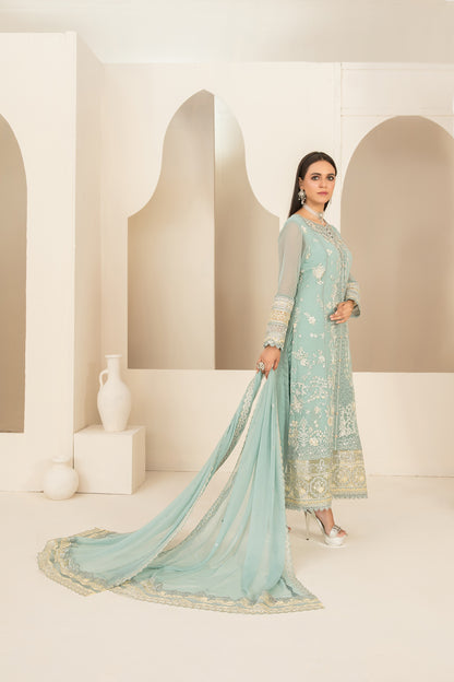 EMBER 3pcs SEMI-Stitched Emb CHIFFON