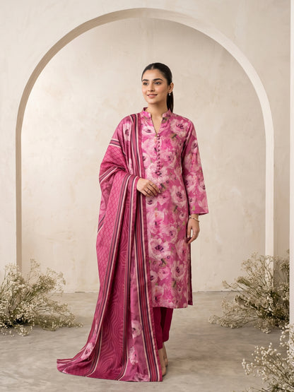 ZEBA 3pcs Un-Stitched Printed Staple [D-6653]