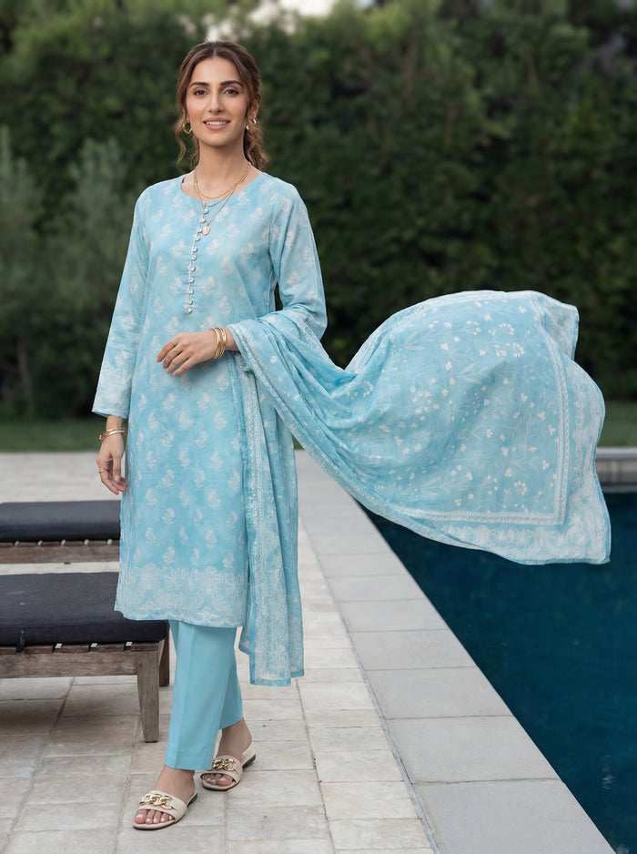 SERENE VOL 1 3Pcs Stitched Printed Lawn D-1862