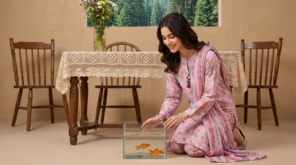 HAYAL V2 Stitched Emb Printed Lawn [D-4527]