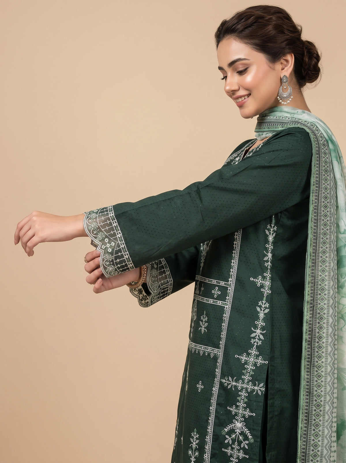 AMAYA 3pcs Un-Stitched Emb Viscose [D-5250]