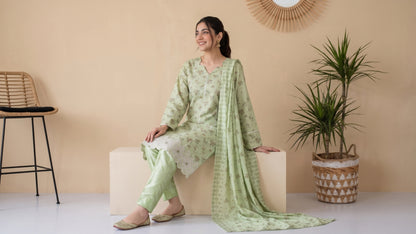 QAINAAT V1 3pcs Un-Stitched Emb Dhanak [D-6554]