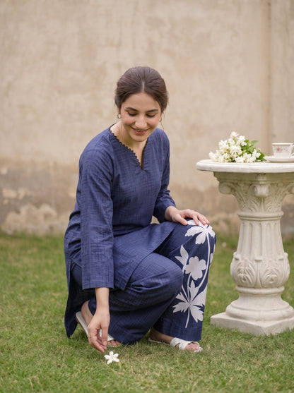 Emaan 2pcs Stitched Printed Crepe [D-4386]
