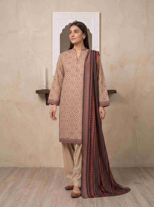 INAYA 3pcs Stitched Printed Lawn [D-5125]