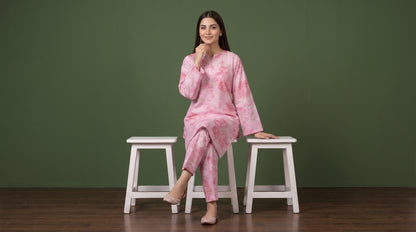 Elyora 2pcs Stitched Printed Cotton [D-4360]