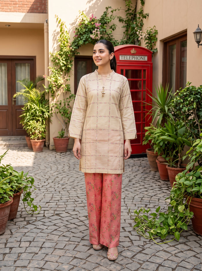 SOHINA 2pcs Stitched Emb Cotton [D-4108]