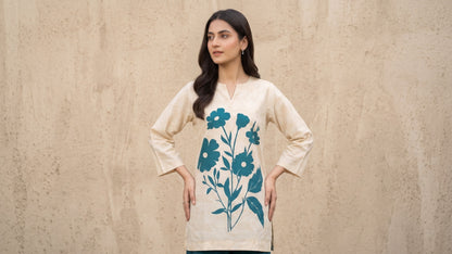 Emaan 2pcs Stitched Printed Crepe [D-4099]