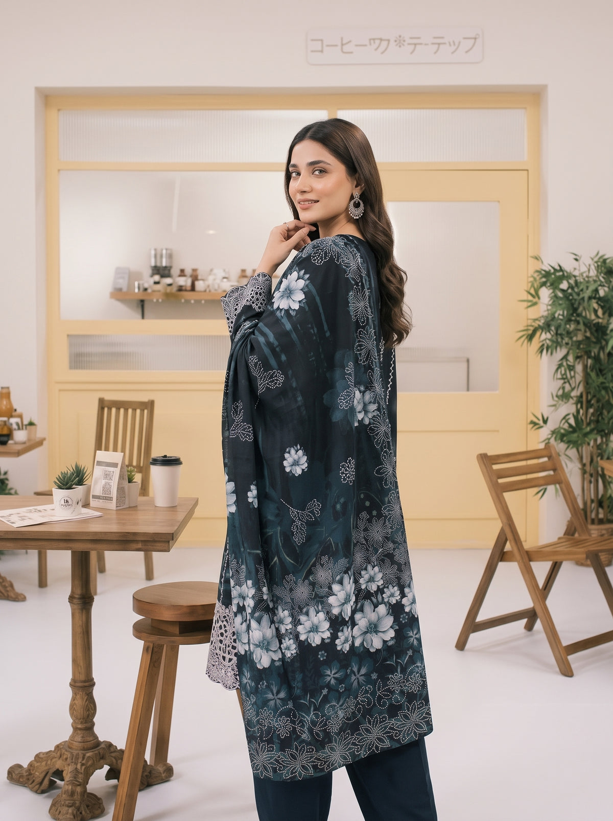 MIRAAS 3pcs Un-Stitched Emb Printed Staple [D-5928]