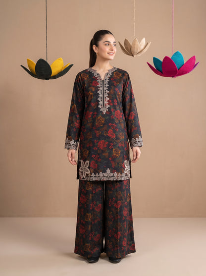 ASHA 2pcs Stitched Emb Staple [D-6231]