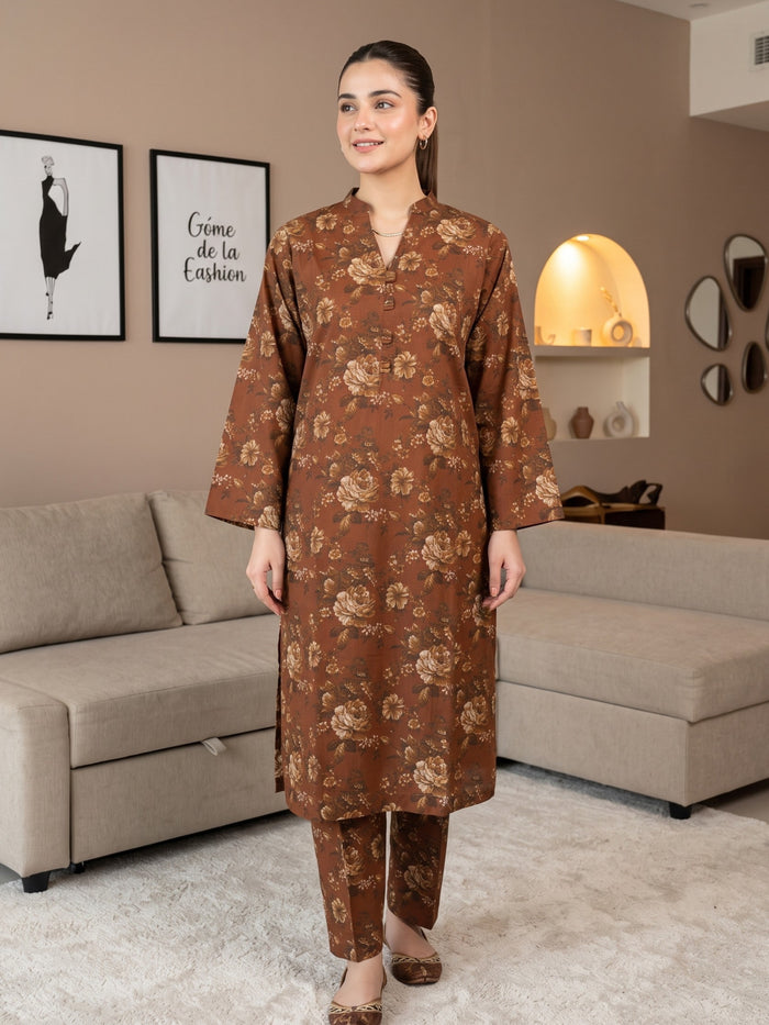OLVERA 2pcs Stitched Printed Staple [D-6054]