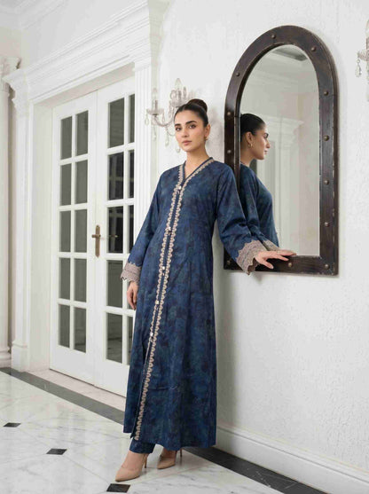 JAHAAN 2pcs Stitched Emb Printed Lawn [D-3889]