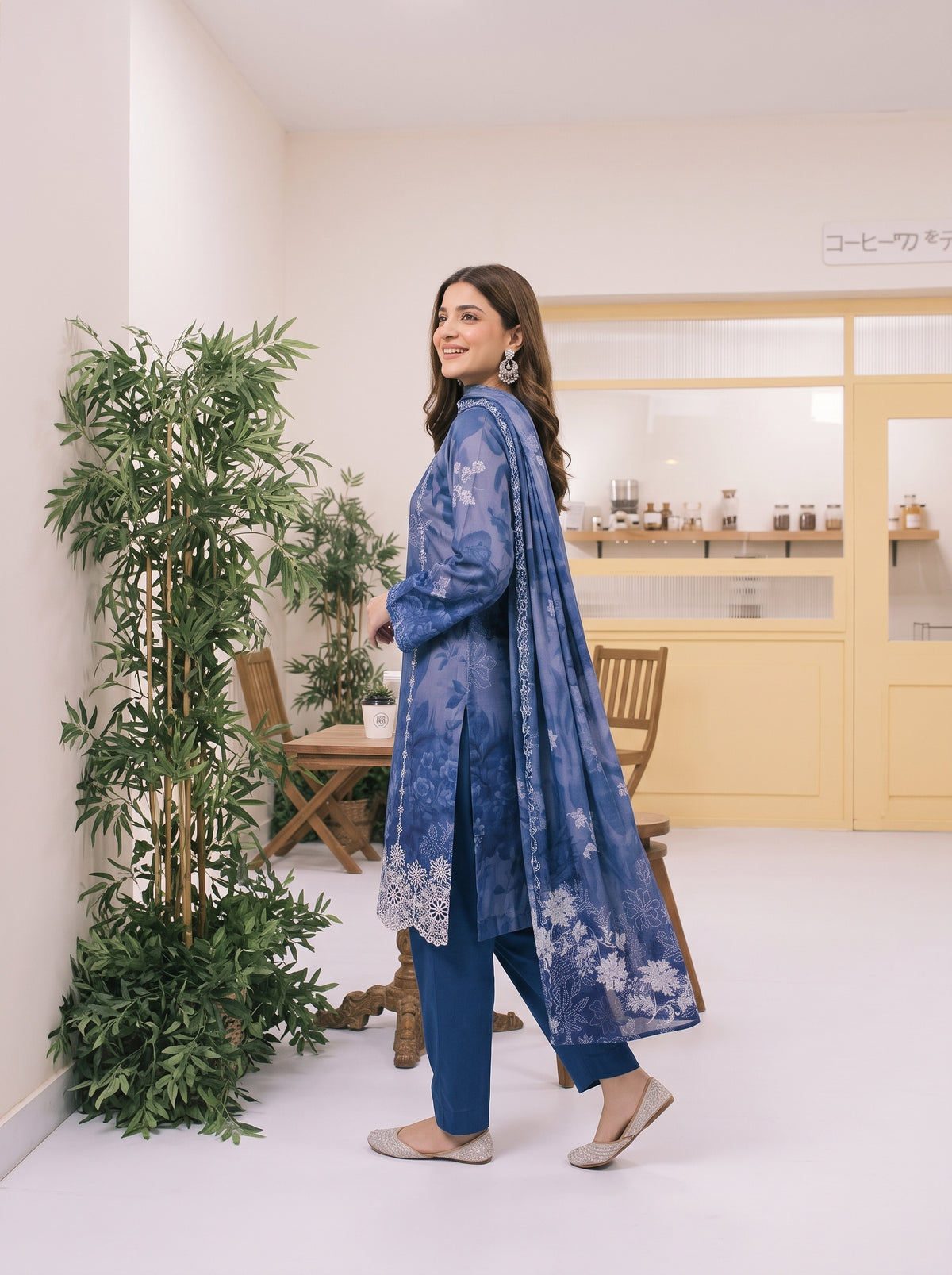 MIRAAS 3pcs Un-Stitched Emb Printed Staple [D-5932]