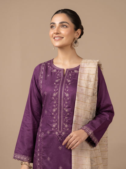 AMAYA 3pcs Un-Stitched Emb Viscose [D-5257]