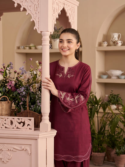 ZAIRE 2pcs Stitched Emb Cotton [D-4979]