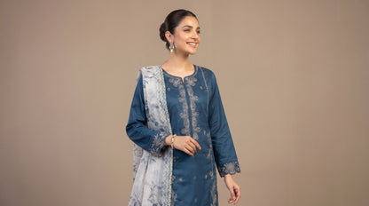 AMAYA 3pcs Un-Stitched Emb Viscose [D-5252]