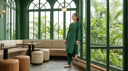 MEHER 2pcs Stitched Printed Staple [D-6067]