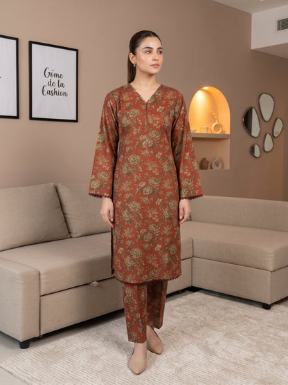 OLVERA 2pcs Stitched Printed Staple [D-6052]