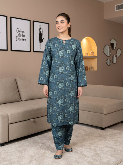 OLVERA 2pcs Stitched Printed Staple [D-6060]
