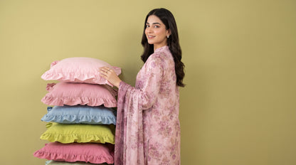 KHOYA 3pcs Un-Stitched Printed Lawn [D-5425]