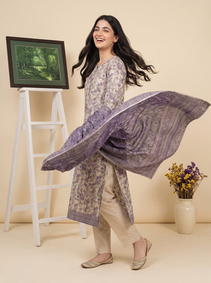 LAVINIA 3pcs Un-Stitched Printed Lawn [D-05]