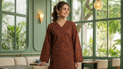 MEHER 2pcs Stitched Printed Staple [D-6062]