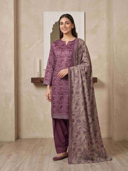 INAYA 3pcs Stitched Printed Lawn [D-5124]