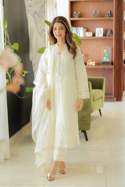 Ruwa 3pcs Stitched Yarn Cotton [D-2875]