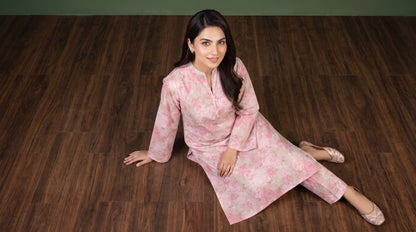 Elyora 2pcs Stitched Printed Cotton [D-4361]