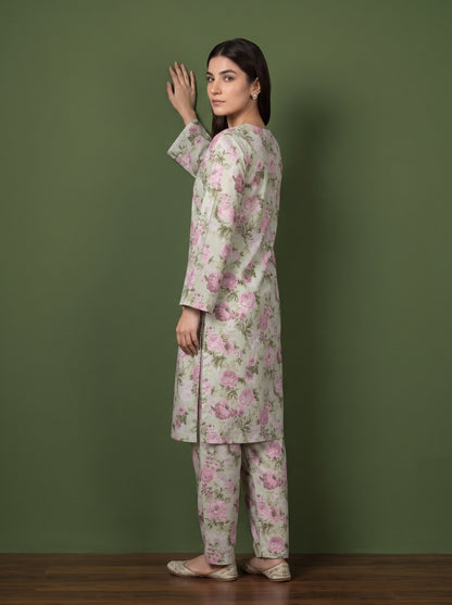 Elyora 2pcs Stitched Printed Cotton [D-4362]