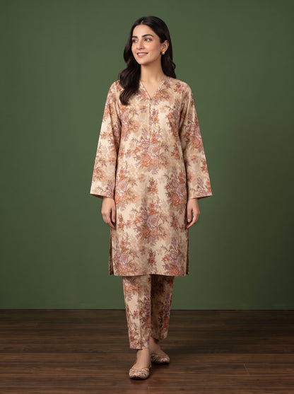 Elyora 2pcs Stitched Printed Cotton [D-4363]