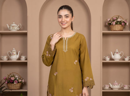 ZAIRE 2pcs Stitched Emb Cotton [D-4980]