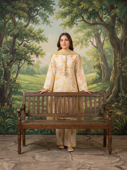HAYAL V1 Stitched Emb Printed Lawn [D-4519]